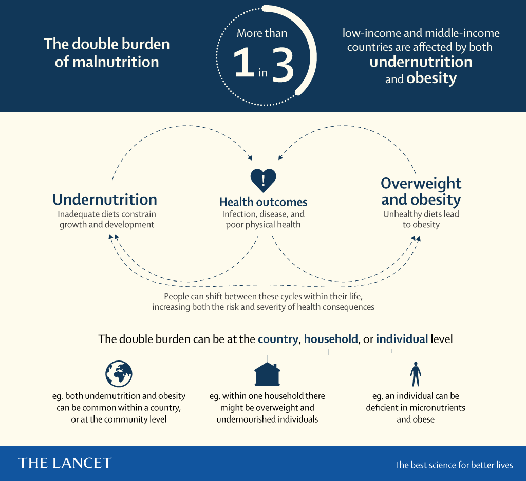 Manifesto on the Double Burden of Malnutrition | The Lancet - overview