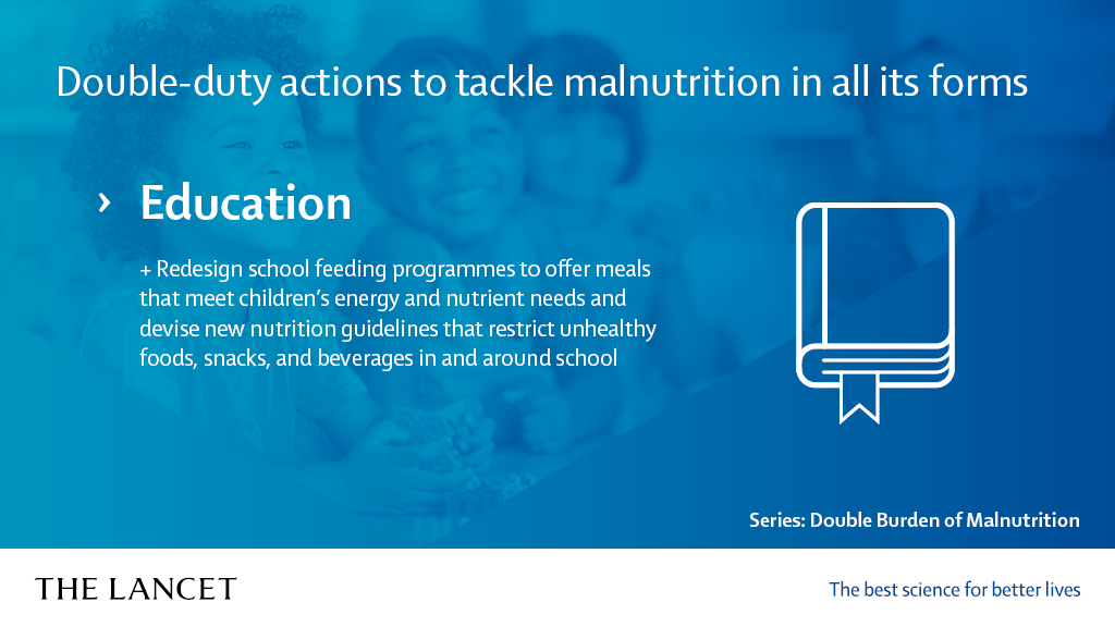 Manifesto on the Double Burden of Malnutrition | The Lancet - Education