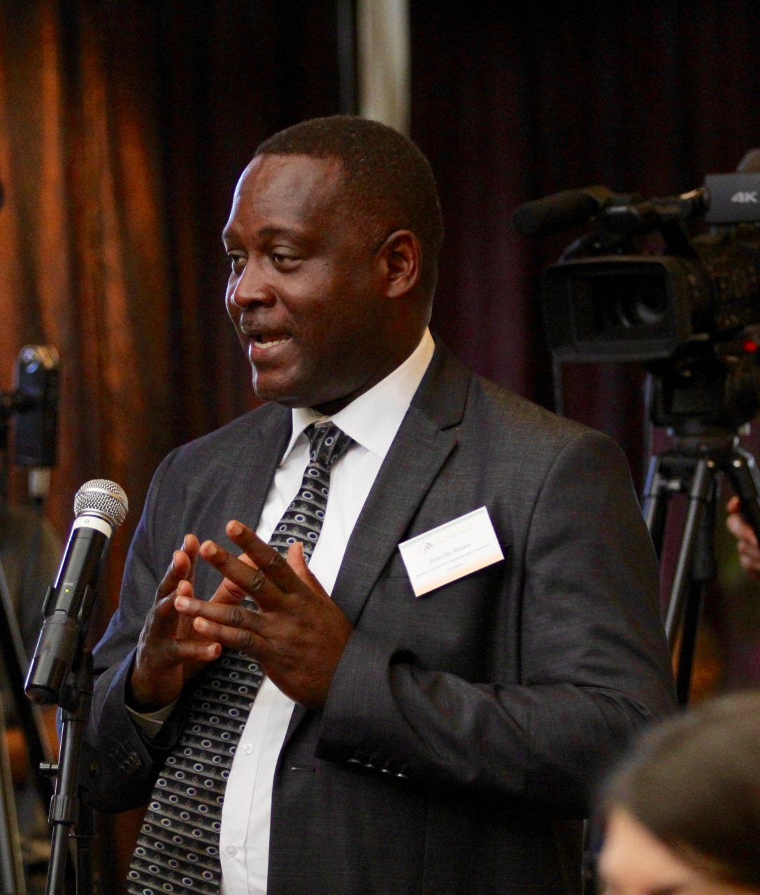 Hon. Donville Inniss, Minister of Industry, International Business, Commerce and Small Business Development, Barbados  