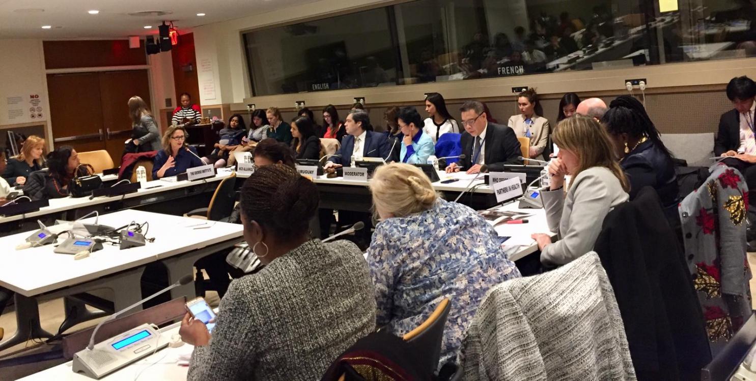 CSW63: call to ensure a gender lens on universal health coverage packages