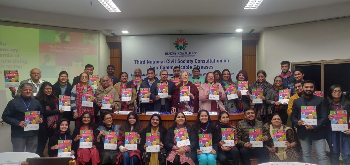 Launch of the India Advocacy Agenda of People Living with NCDs