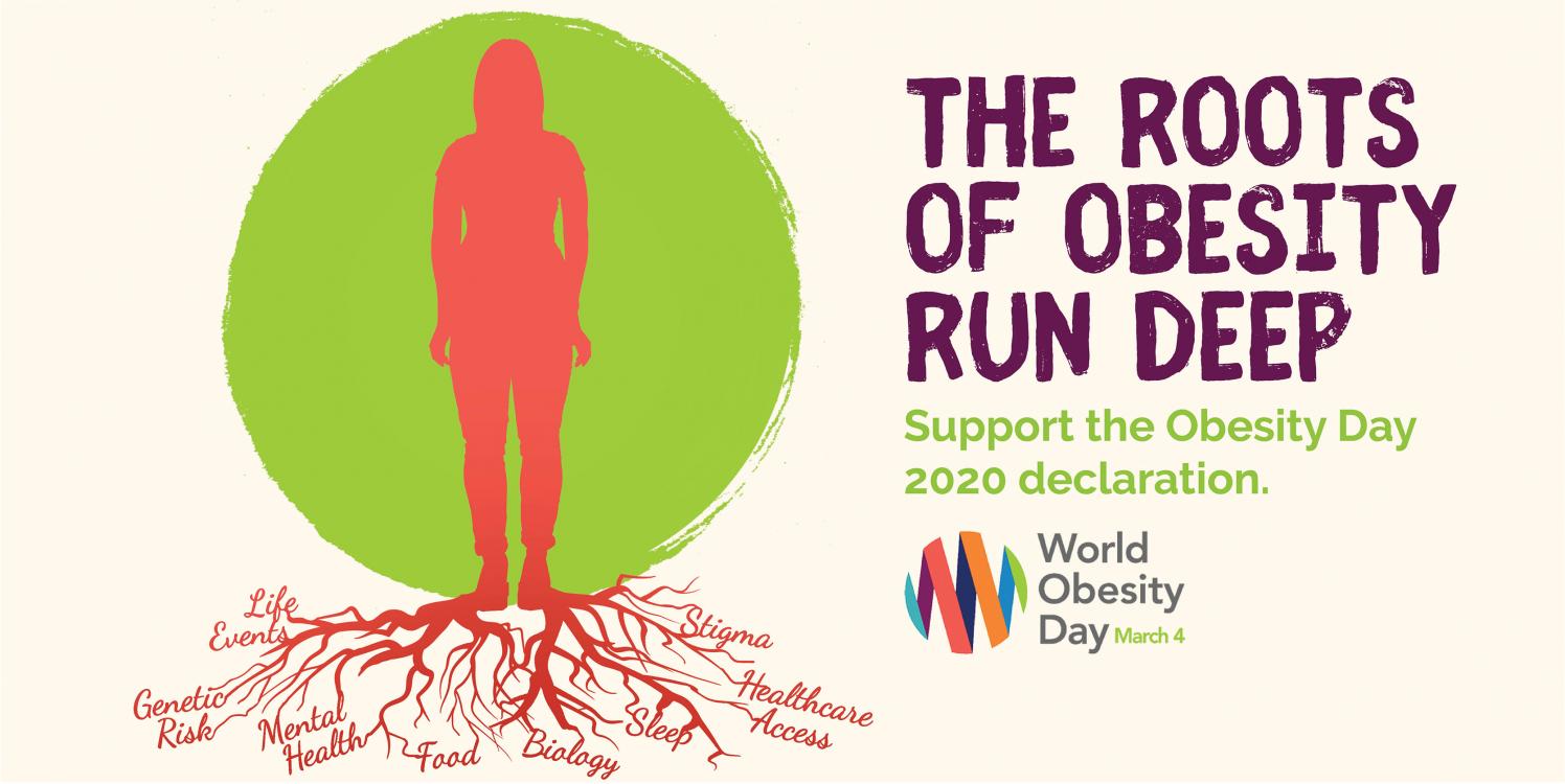 Corre la voz el 4 de marzo: las raíces de la obesidad son profundas