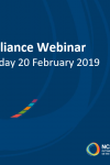 NCD Alliance Webinar, 20 February 2019