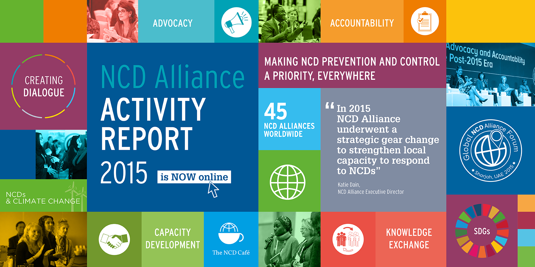 NCDA 2015 Activity Report year view