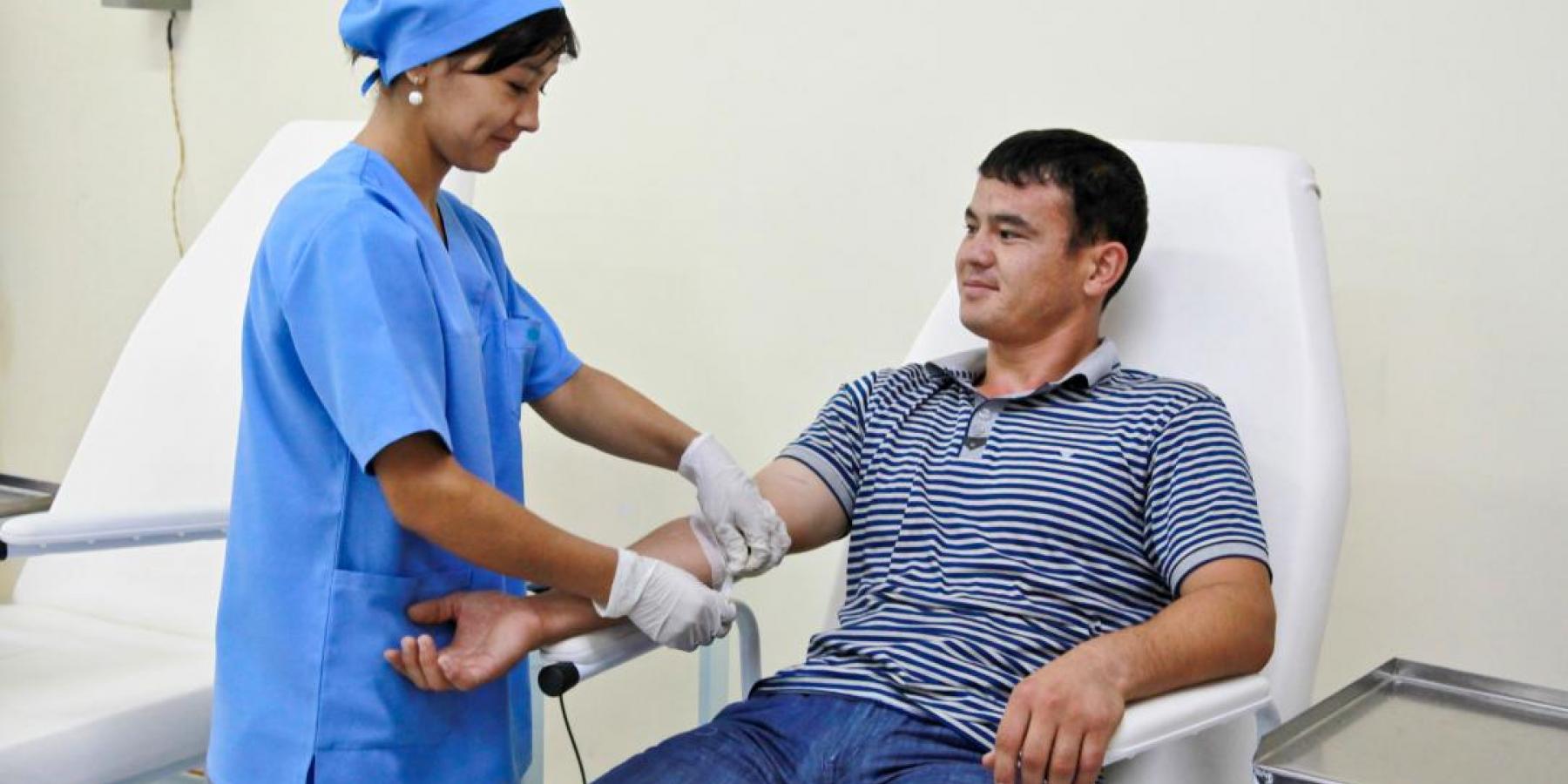 Blood Center - Tashkent, Uzbekistan