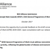 Commentaires de l’Alliance sur les MNT sur la proposition de programme général de travail de l’OMS 2019-2023