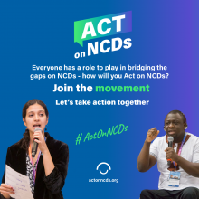 2020 Global Week for Action on NCDs logo