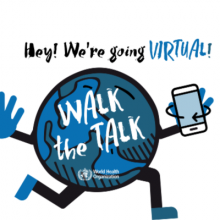 Join WHO's Walk the Talk 'The Health for All Challenge' on 16-17 May