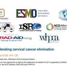 144th WHO EB Statement on Item 6.5 Cervical Cancer Elimination