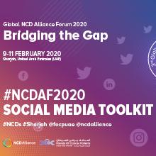 Social Media Toolkit - Global NCDA Forum 2020