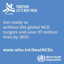 Telling stories, taking action: WHO's new global communications campaign on NCDs