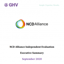 Global Health Visions - NCDA Independent Review