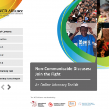 “Non-communicable Diseases: Join the Fight” 