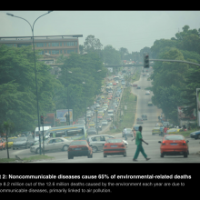 WHO: 10 facts on preventing disease through healthy environments