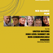 Our advocacy campaign for the UN Summit on NCDs
