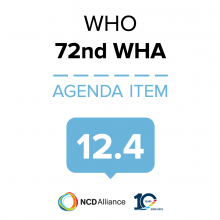 72nd WHO WHA Statement on Item 12.4 Promoting the health of refugees and migrants 