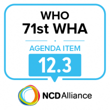 71st WHO WHA Statement on Item 12.3: Global Strategy for Women’s, Children’s and Adolescents’ Health (2016-2030)