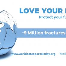 Graphic for World Osteoporosis Day 2017