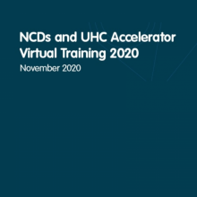 NCDs and UHC Accelerator Virtual Training