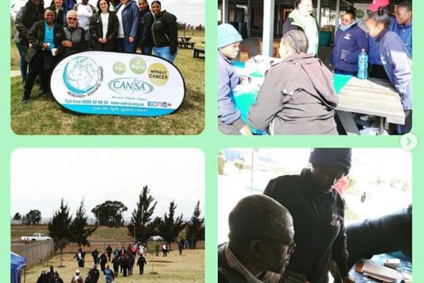 South African NCDs Alliance worked with its members to hold a Week for Action on NCDs community event in Soweto with fun walk, screening and information