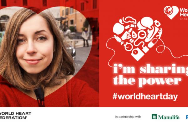 'Share the power' on World Heart Day
